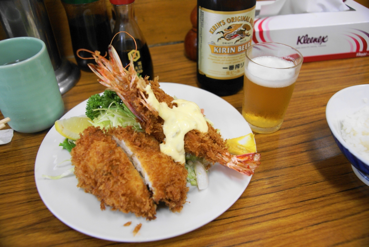 12 築地で朝ごはん と 時々 朝酒 場内 とんかつ 八千代 で食事編 築地 東京 の旅行記 ブログ By Hhbさん フォートラベル