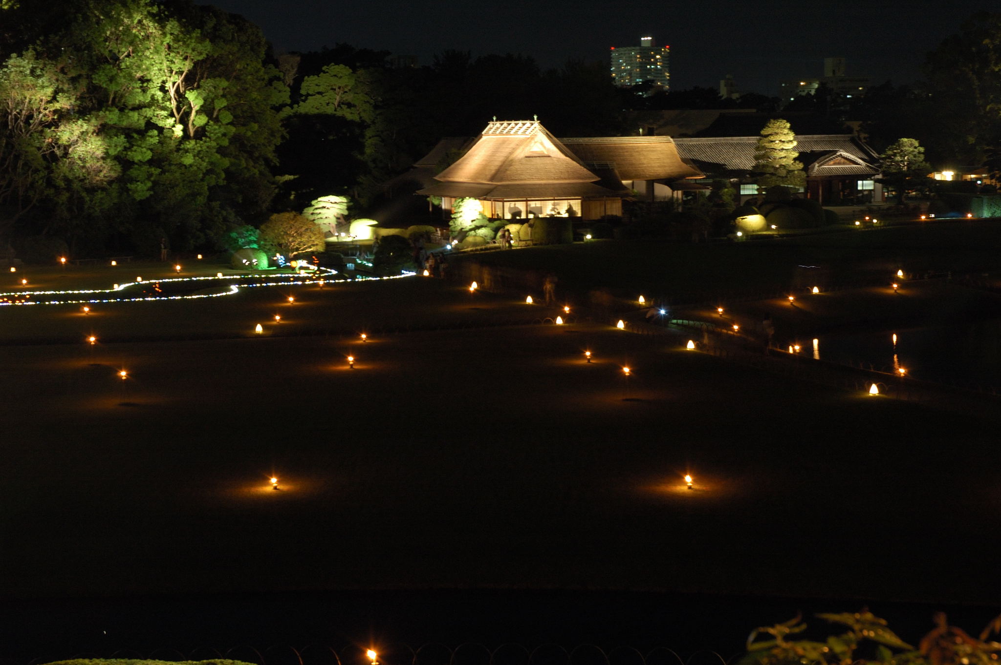 岡山後楽園の夏 幻想庭園 岡山市 岡山県 の旅行記 ブログ By ぶうちゃんさん フォートラベル