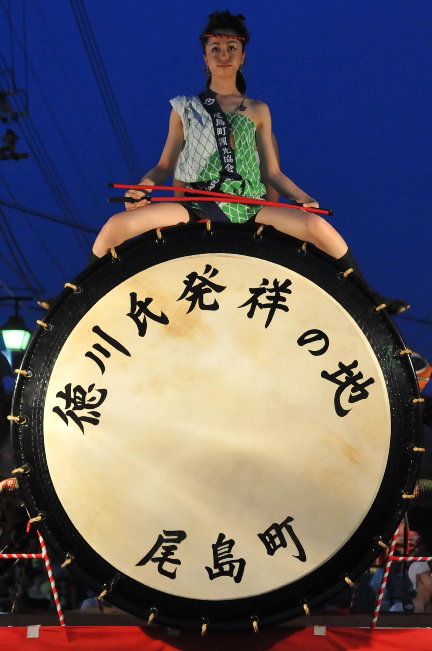 和太鼓 2個 直径 約80cm 盆踊り 夏祭り 祭り