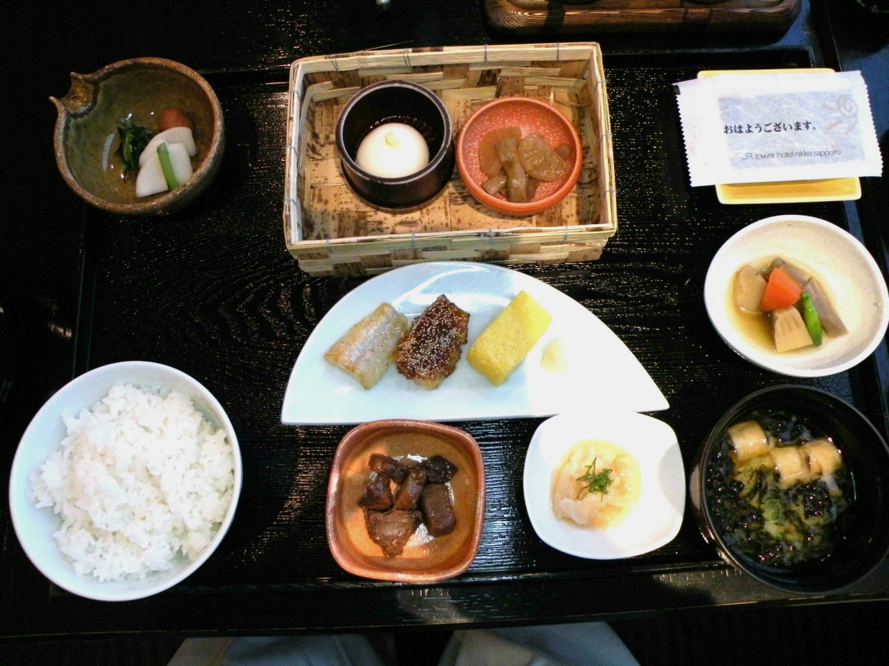 朝食はjrタワーホテル日航札幌の３５階 和朝食 丹頂です 札幌 北海道 の旅行記 ブログ By 仕事旅さん フォートラベル