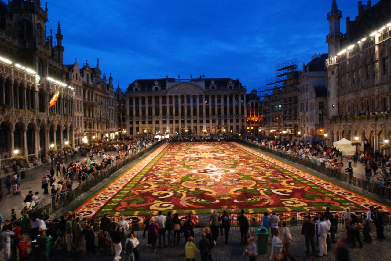 ブラッセルのフラワーカーペット Flower Carpet In Brussels ブリュッセル ベルギー の旅行記 ブログ By Hirootaniさん フォートラベル
