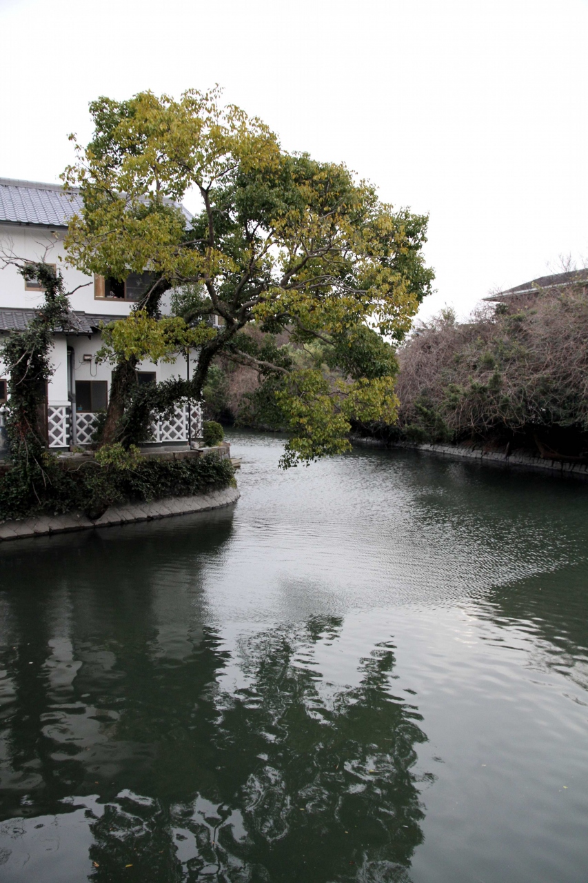 『ひとり旅 [668] 寒波の中の九州ひとり旅。。。その4 ＜水郷の町‘柳川’へ＞福岡県柳川市』柳川・大川(福岡県