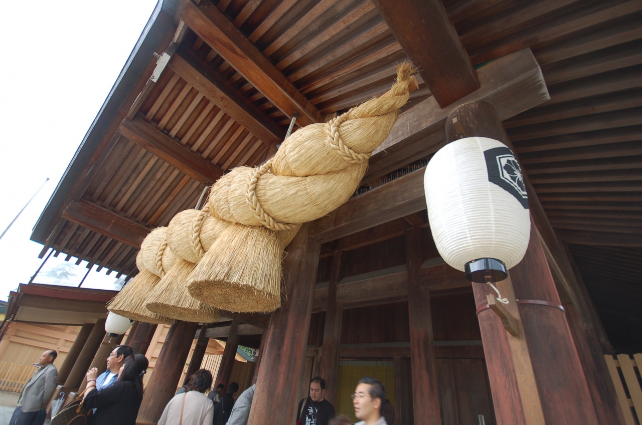 出雲大社の巨大なしめ縄 出雲市 島根県 の旅行記 ブログ By こぼちゃさん フォートラベル