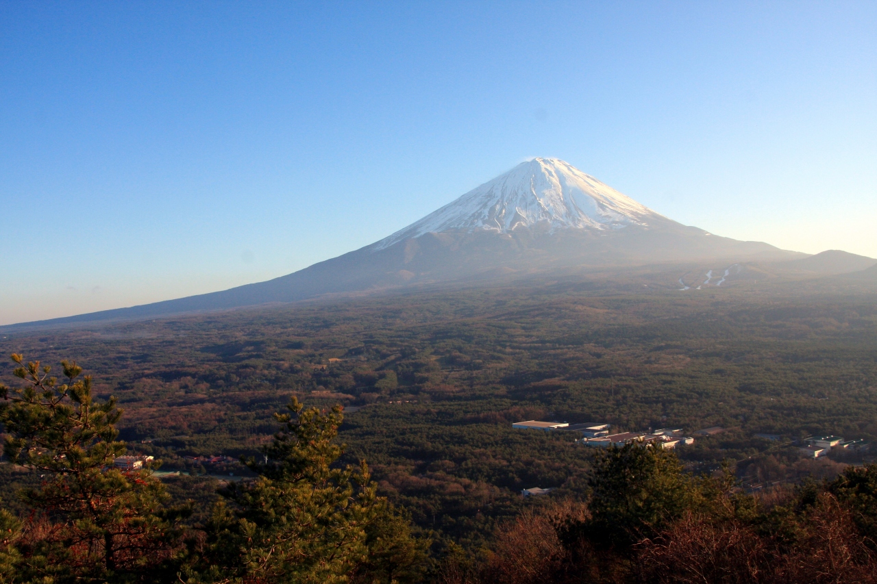 紅葉台から見た富士山 富士五湖 山梨県 の旅行記 ブログ By ゆっきさん フォートラベル