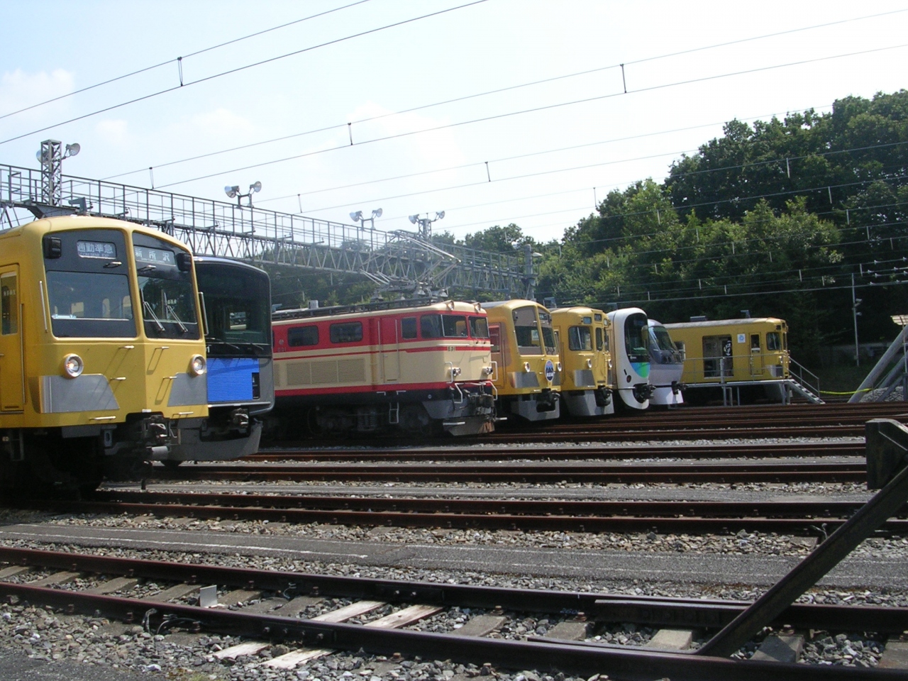 たまには「ベタ」な工場見学0908 「南入曽車両基地電車夏まつり」 ~埼玉~