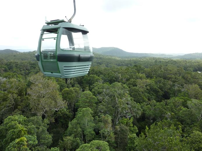 ３世代のケアンズ 熱帯雨林を上空から眺めるスカイレール ケアンズ オーストラリア の旅行記 ブログ By アナザスカイさん フォートラベル