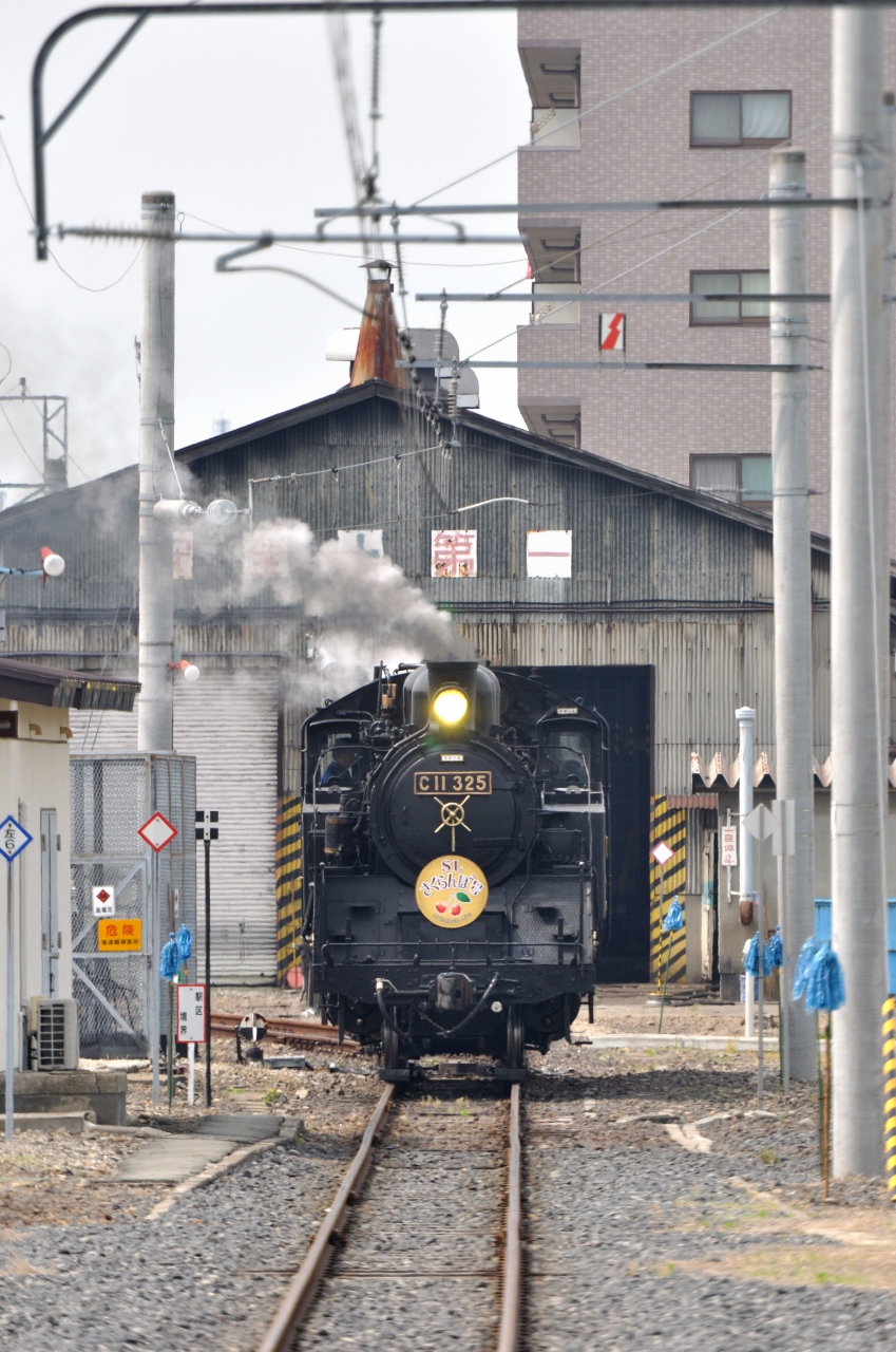 ｓｌの旅シリーズ第6回目 山形県山形駅 左沢駅間 フルーツライン左沢線 を走る Sl さくらんぼ号 C11形325号機 寒河江 山形県 の旅行記 ブログ By Medinaさん フォートラベル