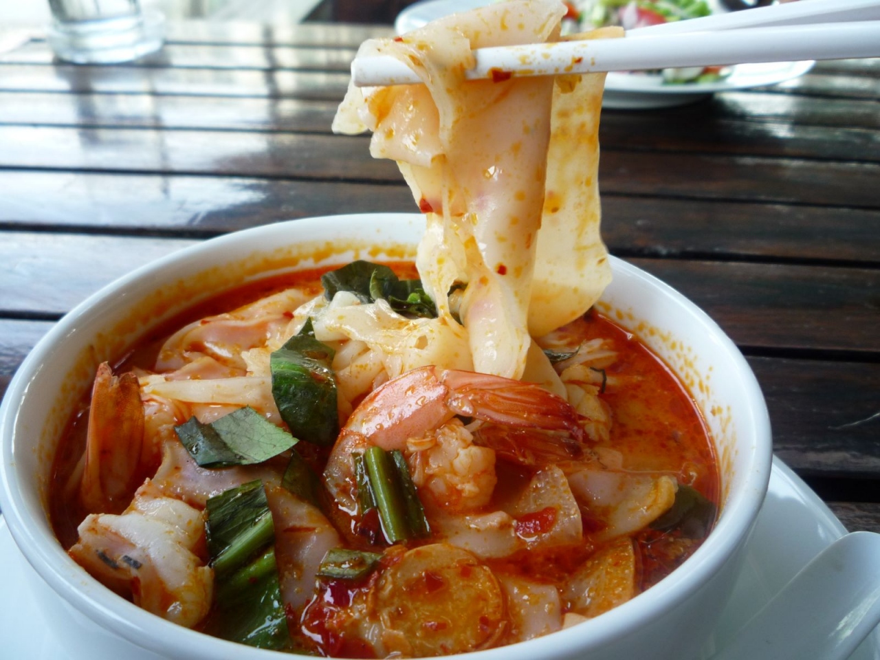 バンコクで美味しいタイ料理を トムヤムヌードル バンコク タイ の旅行記 ブログ By Cervo Montagnaさん フォートラベル