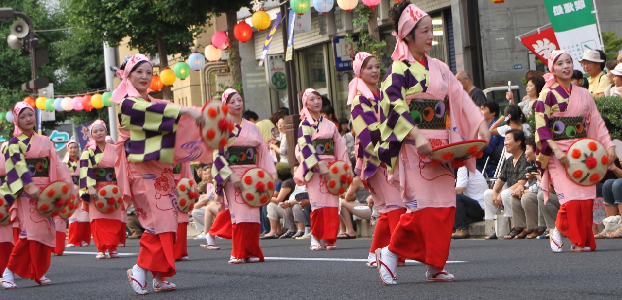 537　山形花笠祭り　山形県山形市