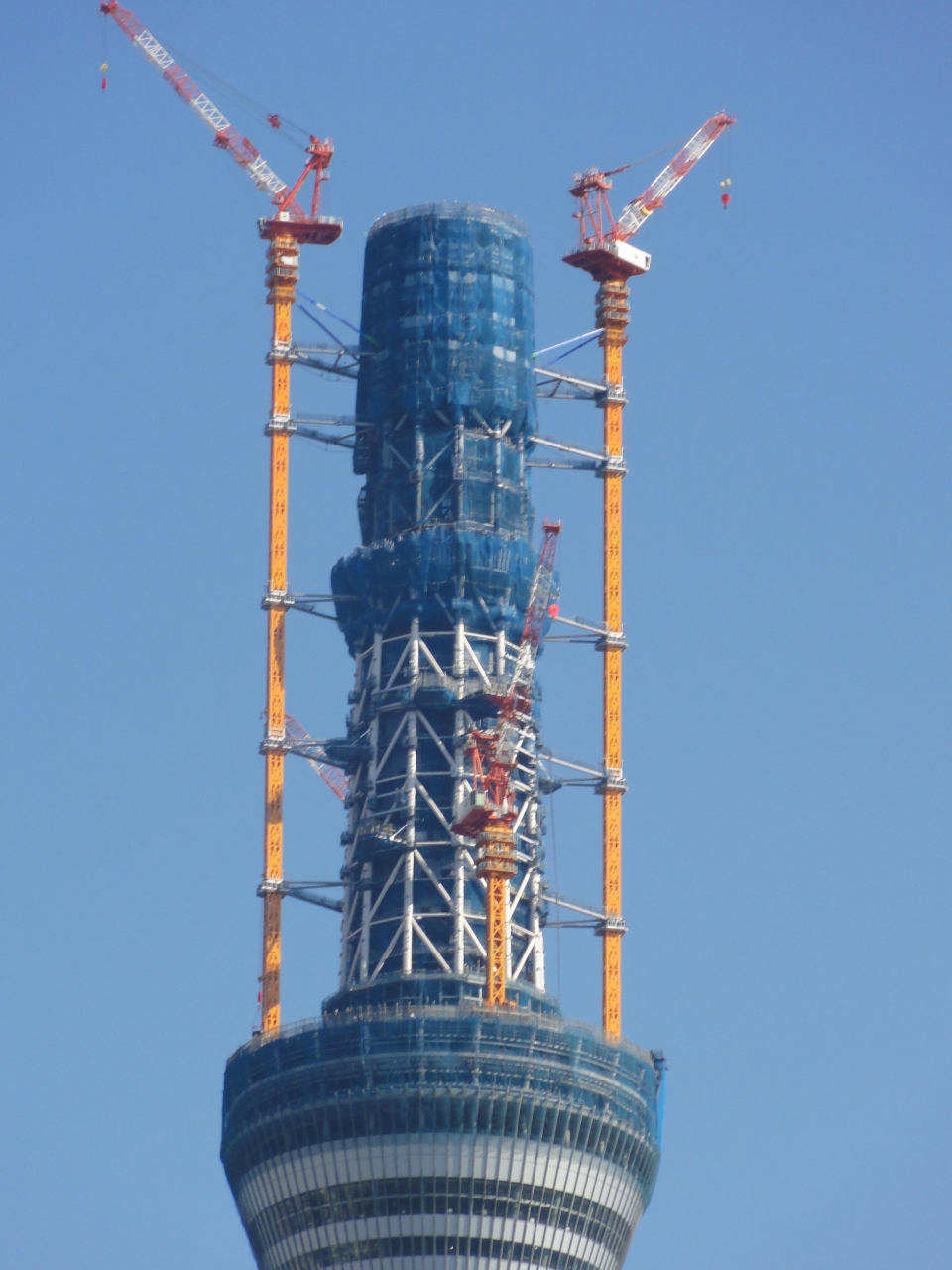 スカイツリー ４９７m 第二展望台建設中 浅草 東京 の旅行記 ブログ By Martinさん フォートラベル