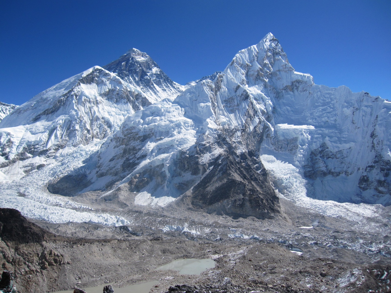エベレスト街道はトレッキング ルクラからバンダールへ帰る時が登山 エベレスト山周辺 ネパール の旅行記 ブログ By Yattoさん フォートラベル
