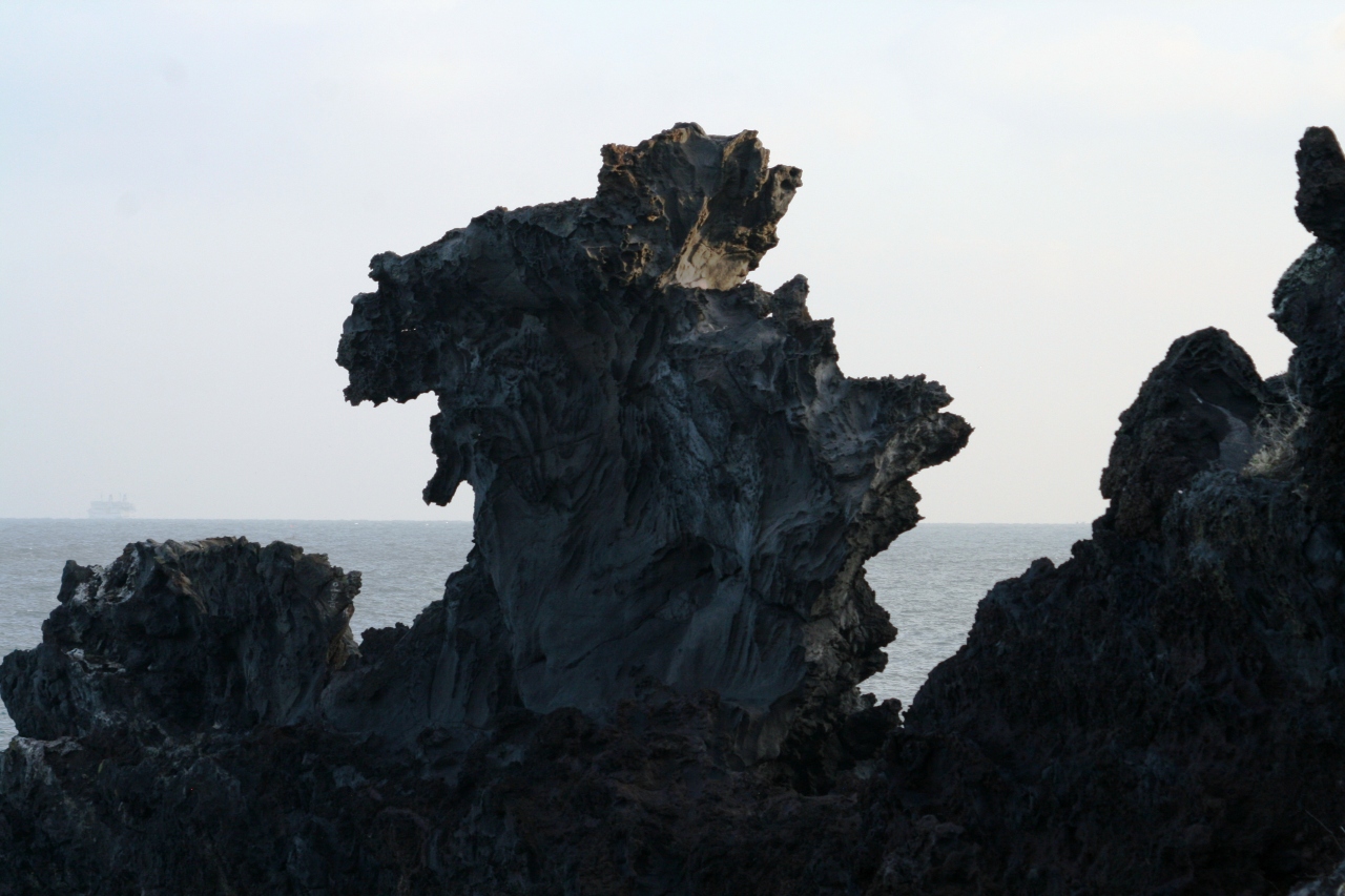 2010暮 韓国紀行22 13 12月22日 1 済州島 龍頭岩 済州島 チェジュ 韓国 の旅行記 ブログ By 旅人のくまさんさん フォートラベル