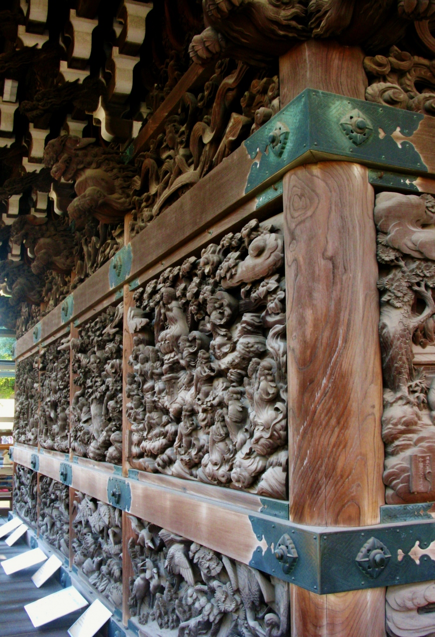柴又帝釈天 彫刻ギャラリーは圧巻 欅厚板に法華経の説話が 亀有 柴又 東京 の旅行記 ブログ By マキタン２さん フォートラベル
