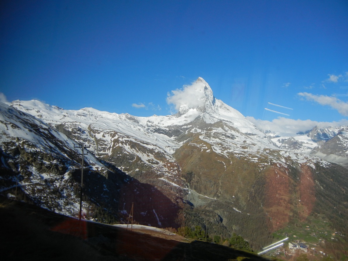 2011年GWスイス旅行&ちょこっとミラノ観光(その4−ゴルナーグラート登山鉄道で展望台へ)