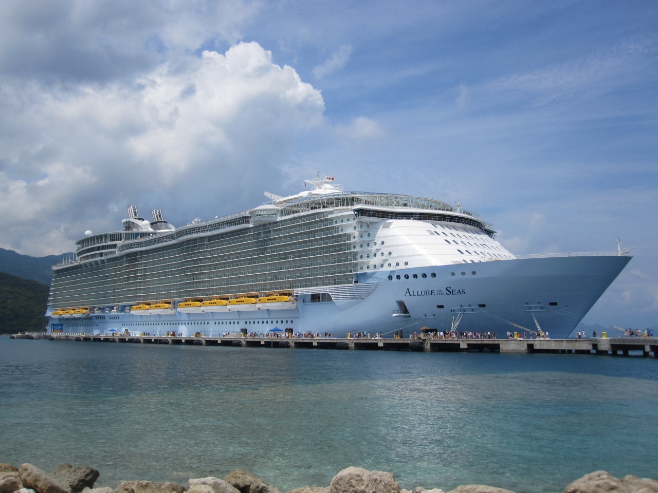 rci allure of the seas 西カリブ海クルーズの旅 2 day1 day3