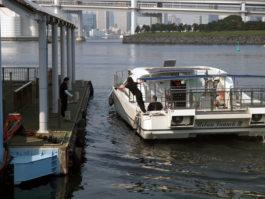 お台場海浜公園水上バス発着場のひととき お台場 東京 の旅行記 ブログ By 義臣さん フォートラベル