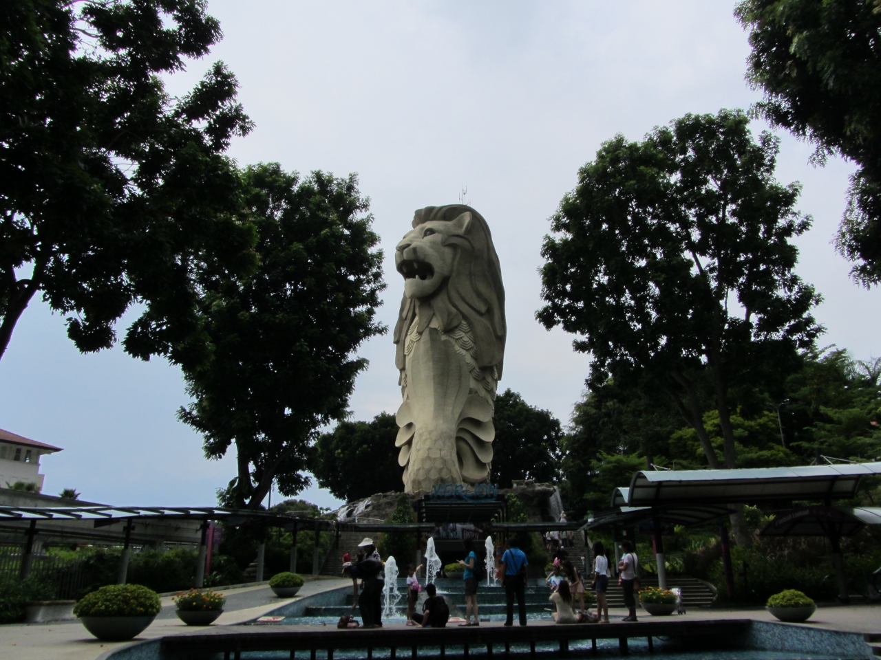 もうがっかりとは言わせない 巨大マーライオン セントーサ島マーライオン シンガポール シンガポール の旅行記 ブログ By きっまぬさん フォートラベル