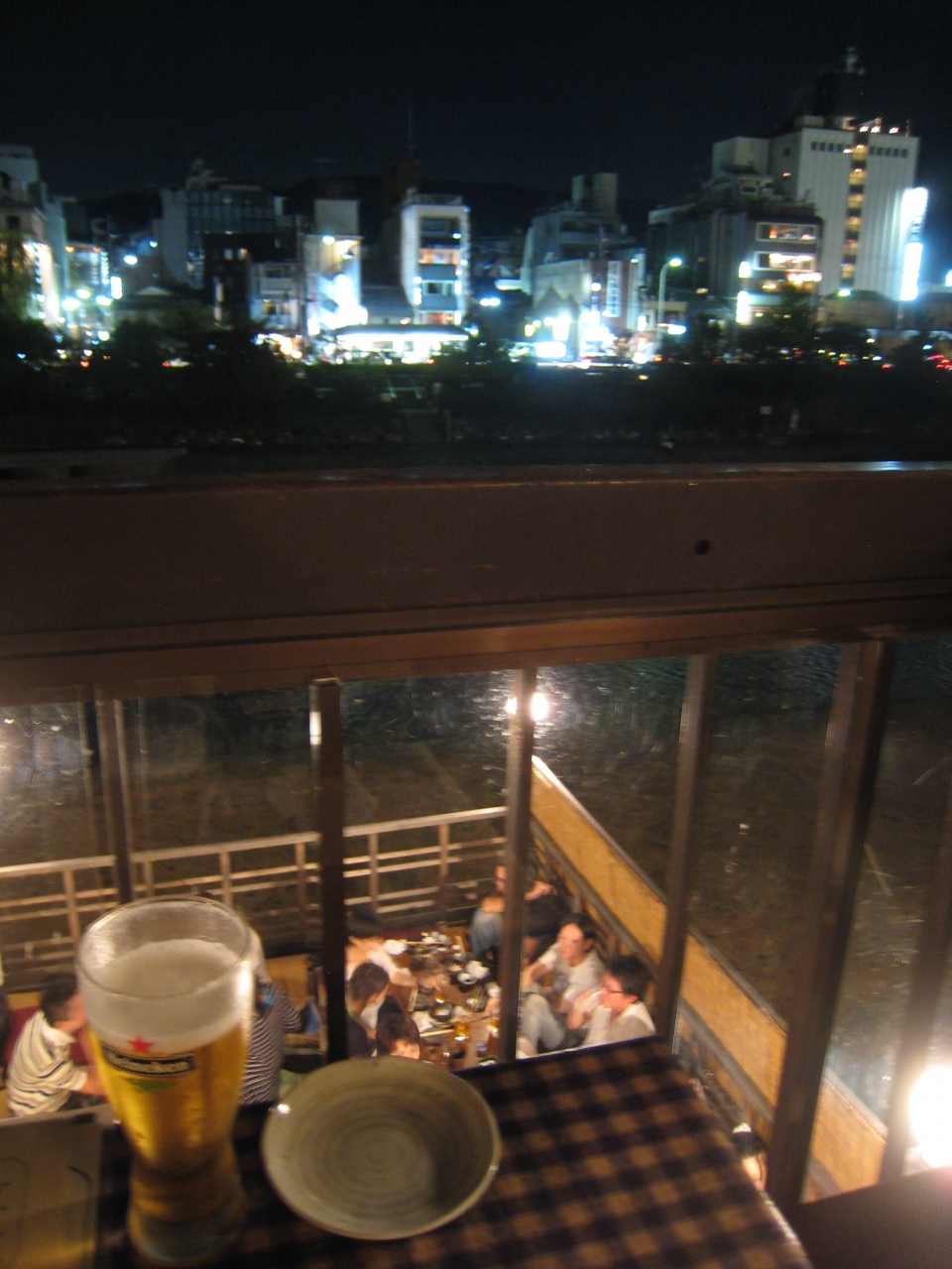 鴨川近くの川床で飯を食らう ｕ 二条 烏丸 河原町 京都 の旅行記 ブログ By まっかーしーさん フォートラベル