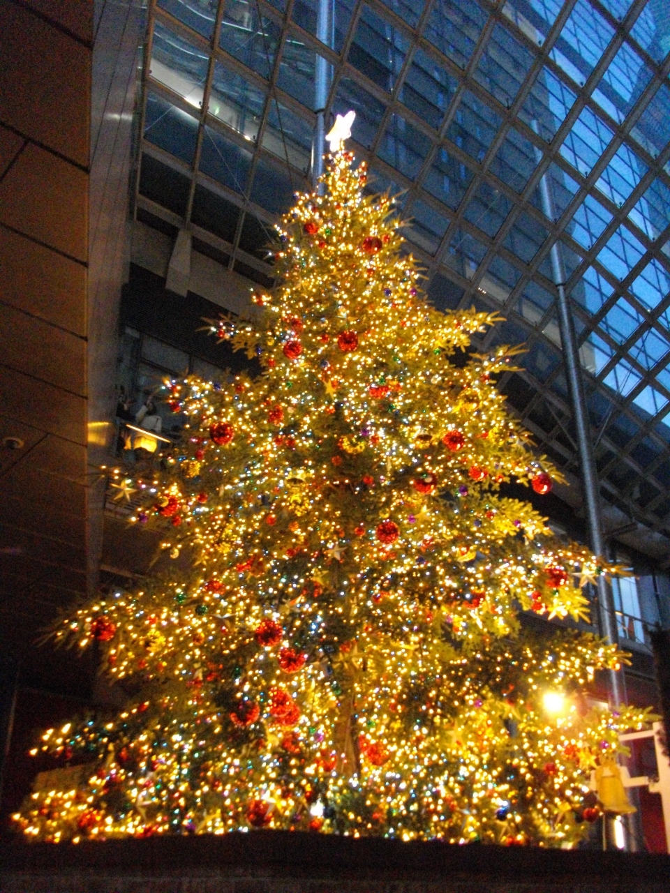２０１１ 日本テレビ大屋根広場のクリスマスツリー イッテｑ ツリー 汐留 東京 の旅行記 ブログ By Hotoさん フォートラベル
