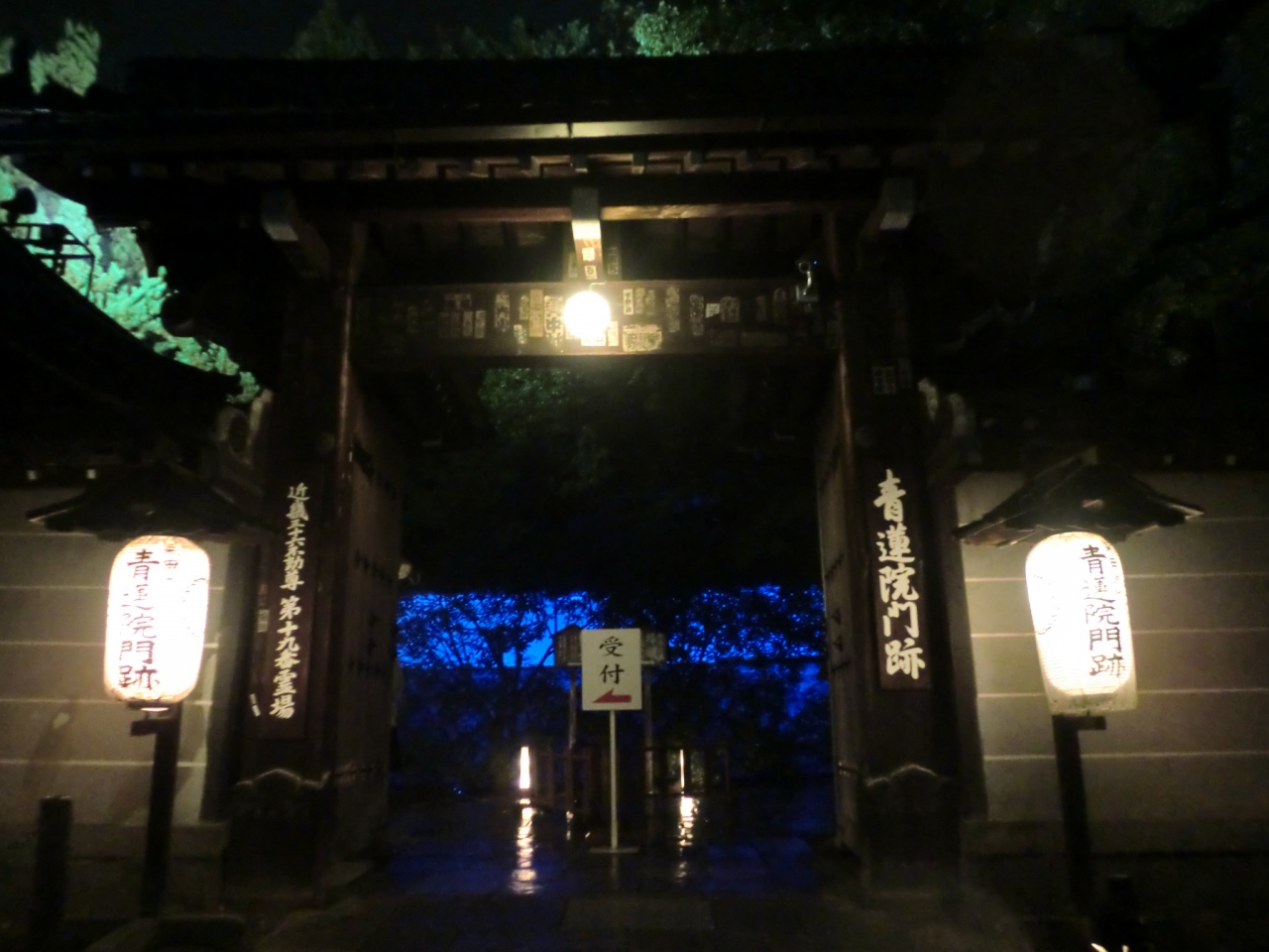 京都 青蓮院門跡の青いライトアップ 東山 祇園 北白川 京都 の旅行記 ブログ By 京妓さん フォートラベル