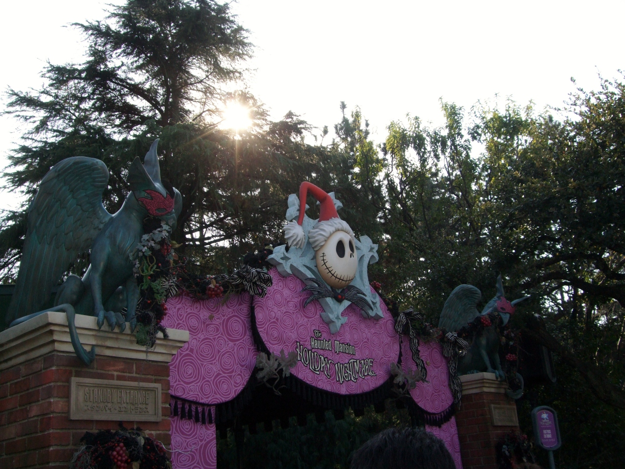 友達と子供で クリスマスtdl ホーンテッドマンション ホリデーナイトメアー スタンバイ編 東京ディズニーリゾート 千葉県 の旅行記 ブログ By げっぴーさん フォートラベル