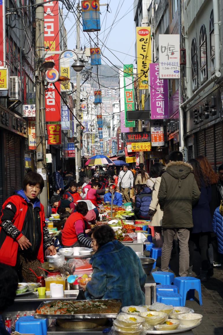 １９ 年末年始の釜山旅行 国際市場 クッチェシジャン １０食目 韓牛名家 ハンウミョンガ の昼食 釜山 韓国 の旅行記 ブログ By ミシマさん フォートラベル