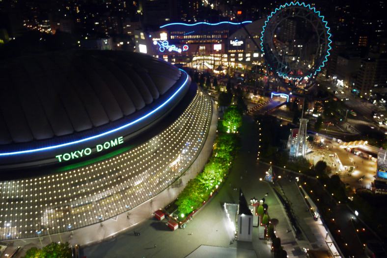 ０７ Gwの東京1泊旅行 東京ドームホテル ルームサービスの夕食 東京ドームシティーの夜景 水道橋 東京 の旅行記 ブログ By ミシマさん フォートラベル