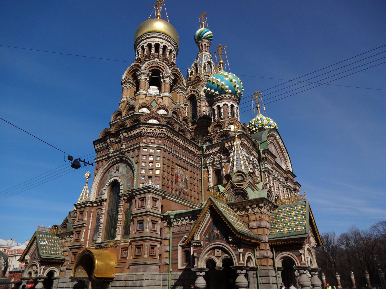 6 12年gwロシア サンクトペテルブルク編６スパース ナ クラヴィー大聖堂 サンクトペテルブルク ロシア の旅行記 ブログ By Midoriさん フォートラベル