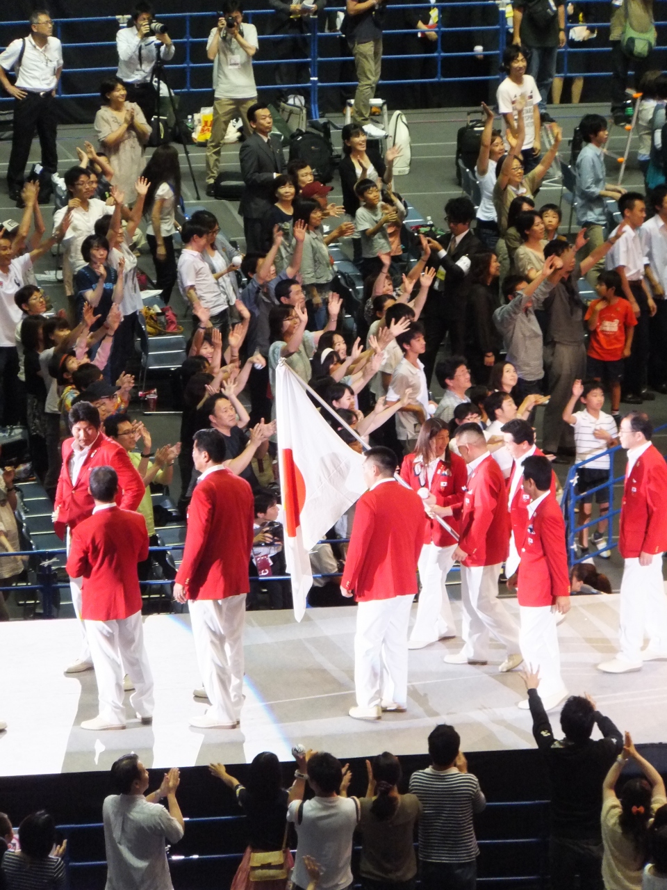 風が吹いている ロンドンオリンピック日本代表選手団壮行会 原宿 東京 の旅行記 ブログ By がりさん フォートラベル