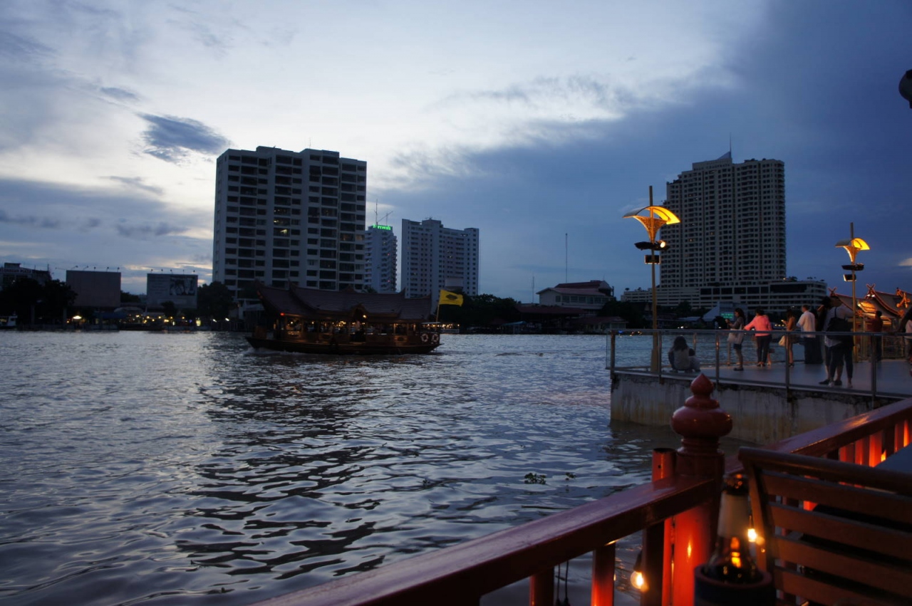 川の流れのように タイ・バンコク・チャオプラヤー川
