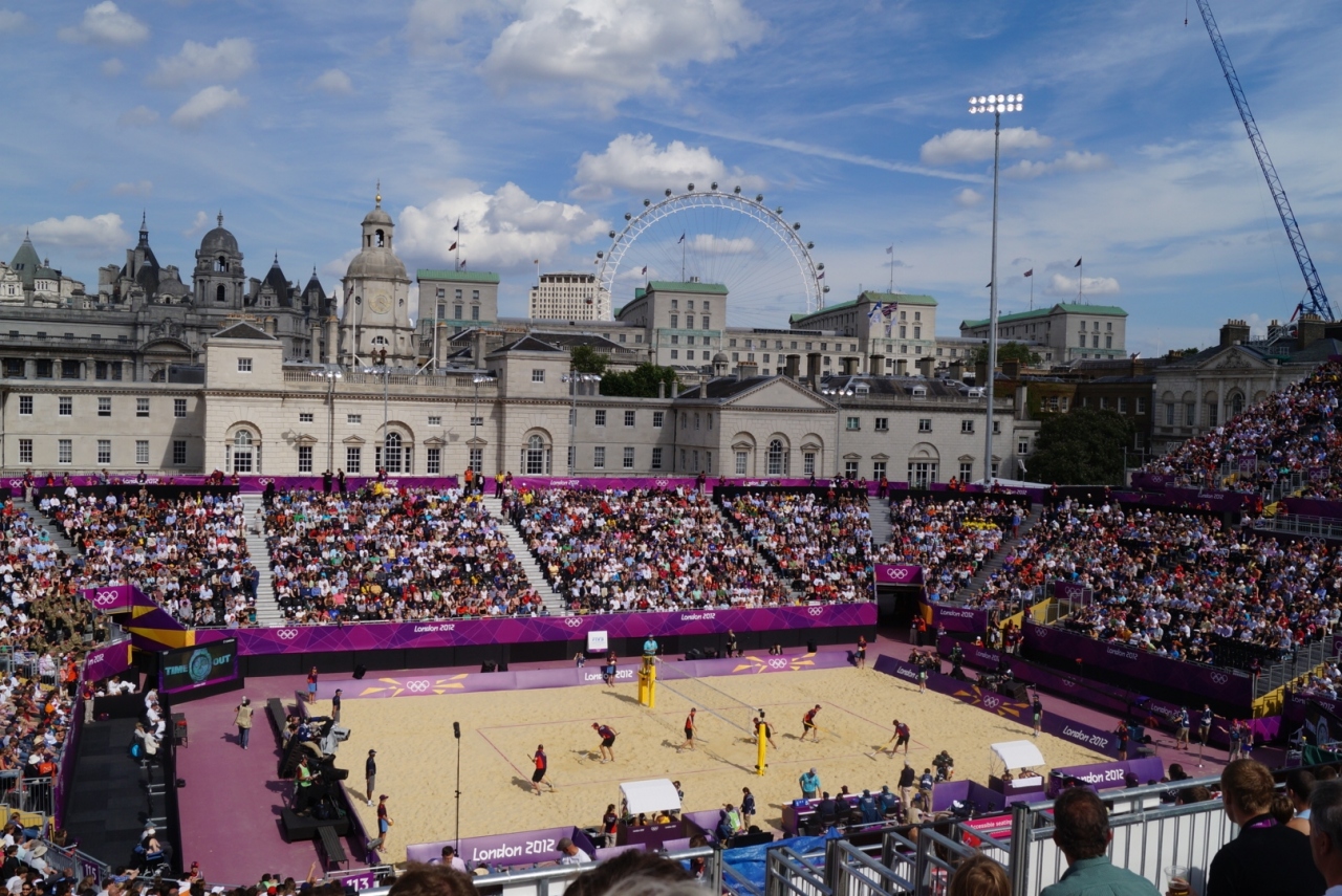 ロンドンオリンピック No 2 青空のhorse Guards Parade ロンドン イギリス の旅行記 ブログ By パンガンさん フォートラベル