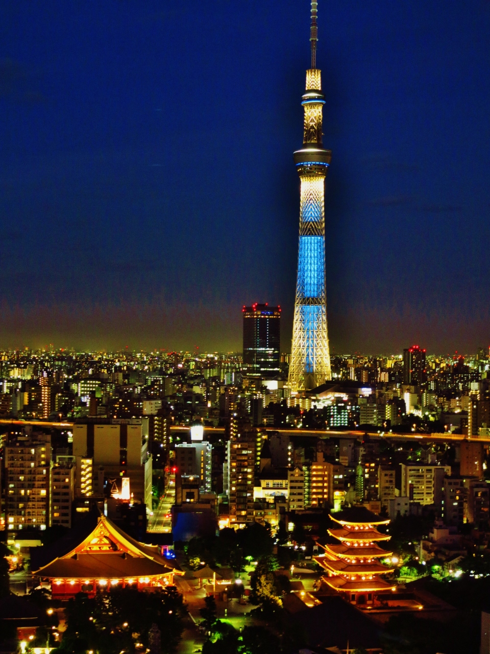 東京スカイツリーの夕 夜景 粋な装い 26f 武蔵 ペアシートの眺め 浅草 東京 の旅行記 ブログ By マキタン２さん フォートラベル