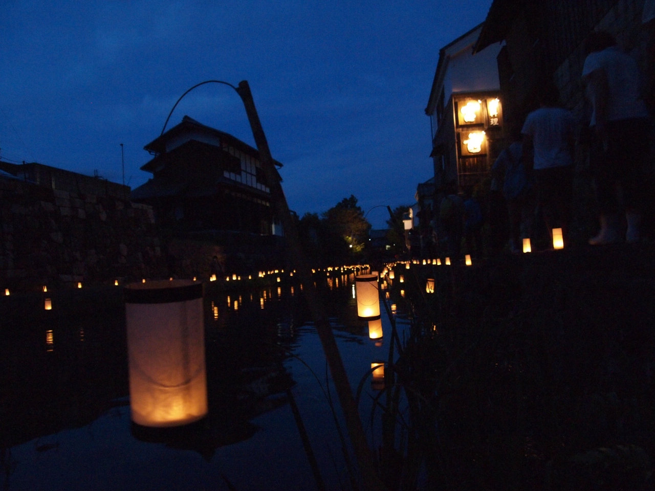 秋の滋賀の旅 夜の近江八幡 近江八幡 安土 滋賀県 の旅行記