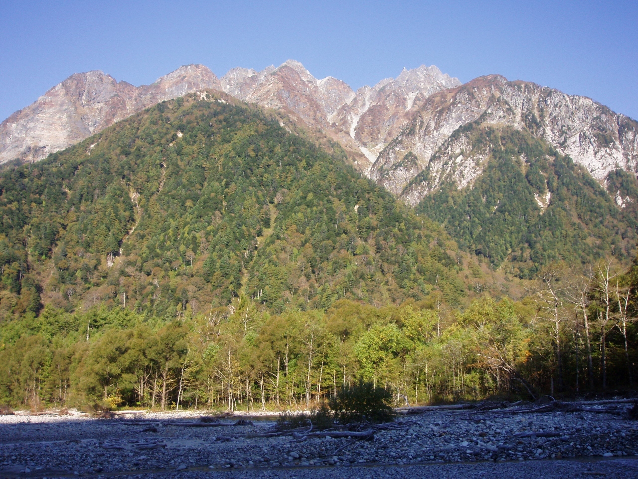 穂高連峰２０１１秋登山記 １ 上高地 横尾 上高地 長野県 の旅行記 ブログ By アイガーさん フォートラベル