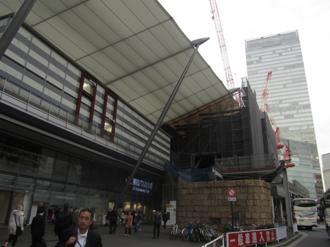 東京駅八重洲側の工事状況その 丸の内 大手町 八重洲 東京 の旅行記 ブログ By Tsunetaさん フォートラベル