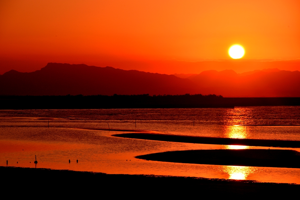 真玉海岸の夕陽 宇佐 豊後高田 大分県 の旅行記 ブログ By 気まぐれなデジカメ館さん フォートラベル