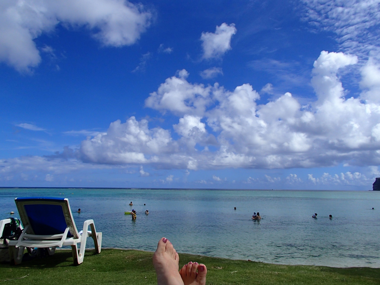 12年7月 久々のグアムで海遊び三昧 3 2日目は朝からホテル前のビーチへ グアム グアム の旅行記 ブログ By Ai Poohさん フォートラベル