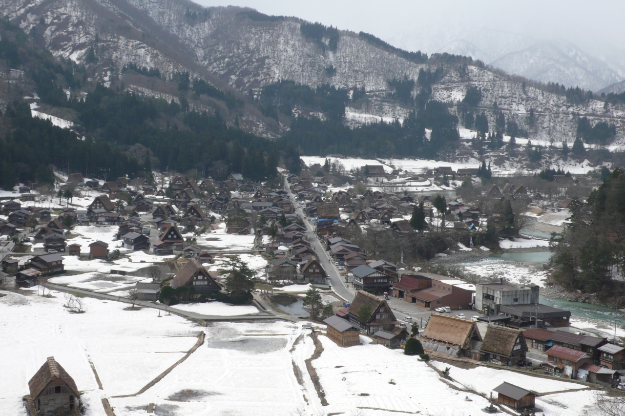 白川郷で合掌造りの家に宿泊。日本人宿泊客は私だけ。』白川郷(岐阜県 