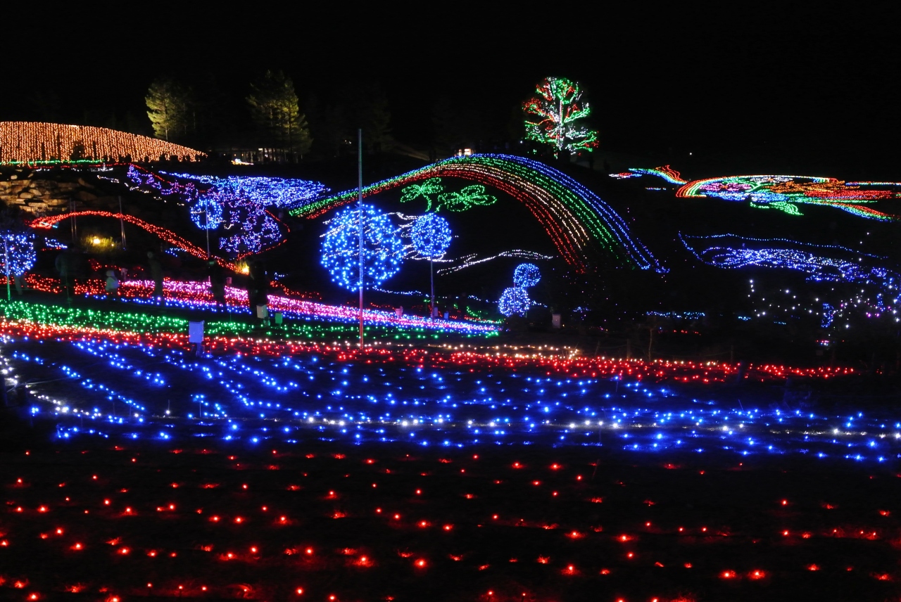 香川 うどん県 旅行 前編 まんのう公園イルミネーションと銭形砂絵 香川県の旅行記 ブログ By ミケ チャメさん フォートラベル