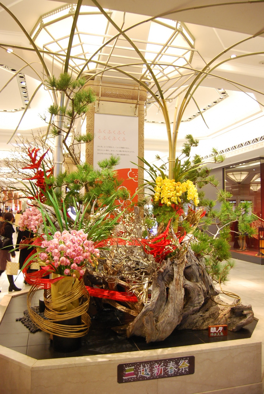 13日本橋三越本店の正月飾りを見る 日本橋 東京 の旅行記 ブログ By Tsunetaさん フォートラベル