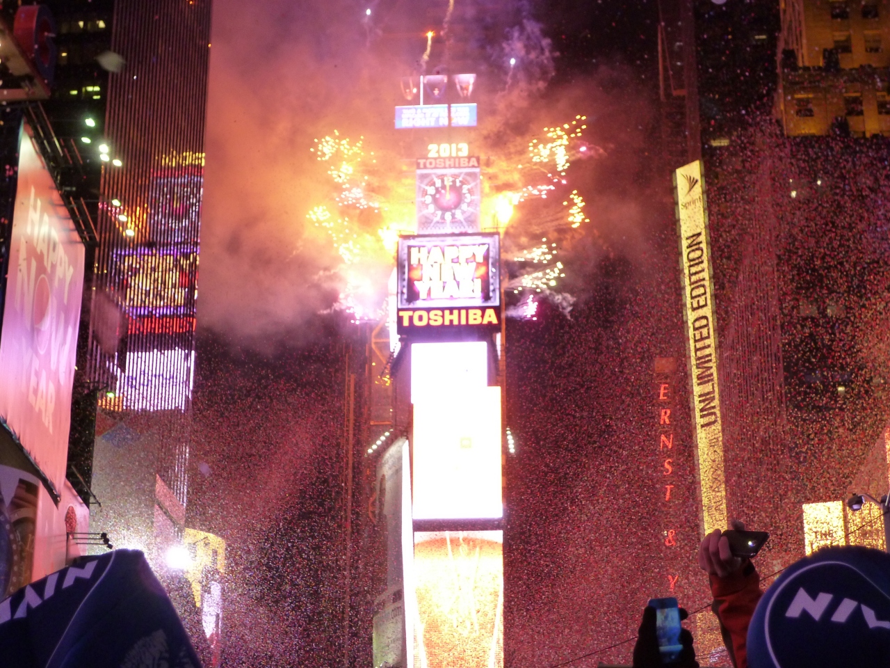 初海外年越し In ニューヨーク タイムズスクエア New Year S Eve 13 ニューヨーク アメリカ の旅行記 ブログ By ダンナさん フォートラベル
