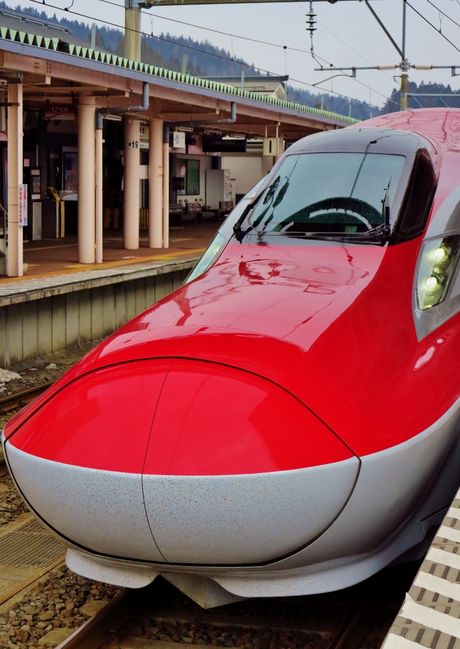 角館 1 秋田新幹線 スーパーこまち に一区間乗車 座席は稲穂の黄金色 角館 秋田県 の旅行記 ブログ By マキタン2さん フォートラベル