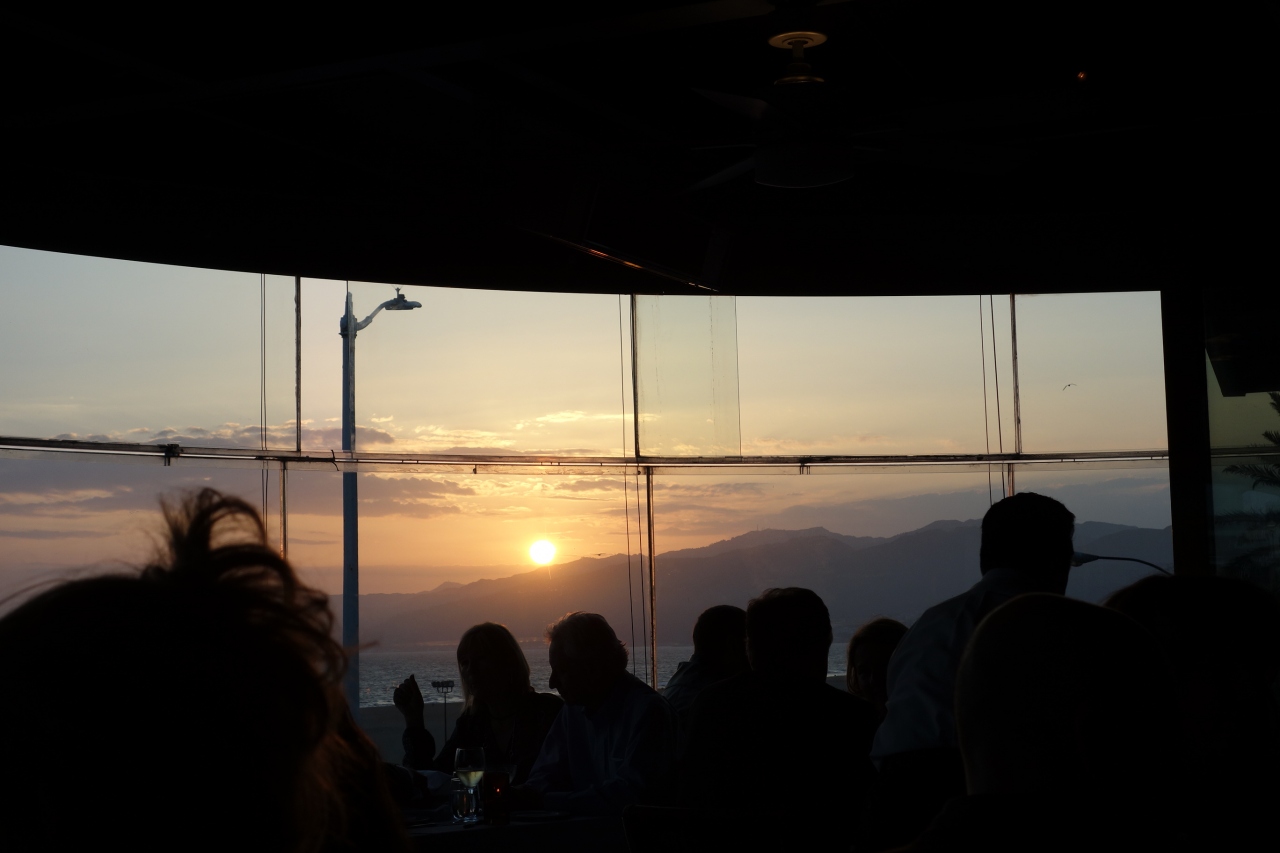 そして眩しい太陽を追いかける sunset santa monica 2013 サンタ