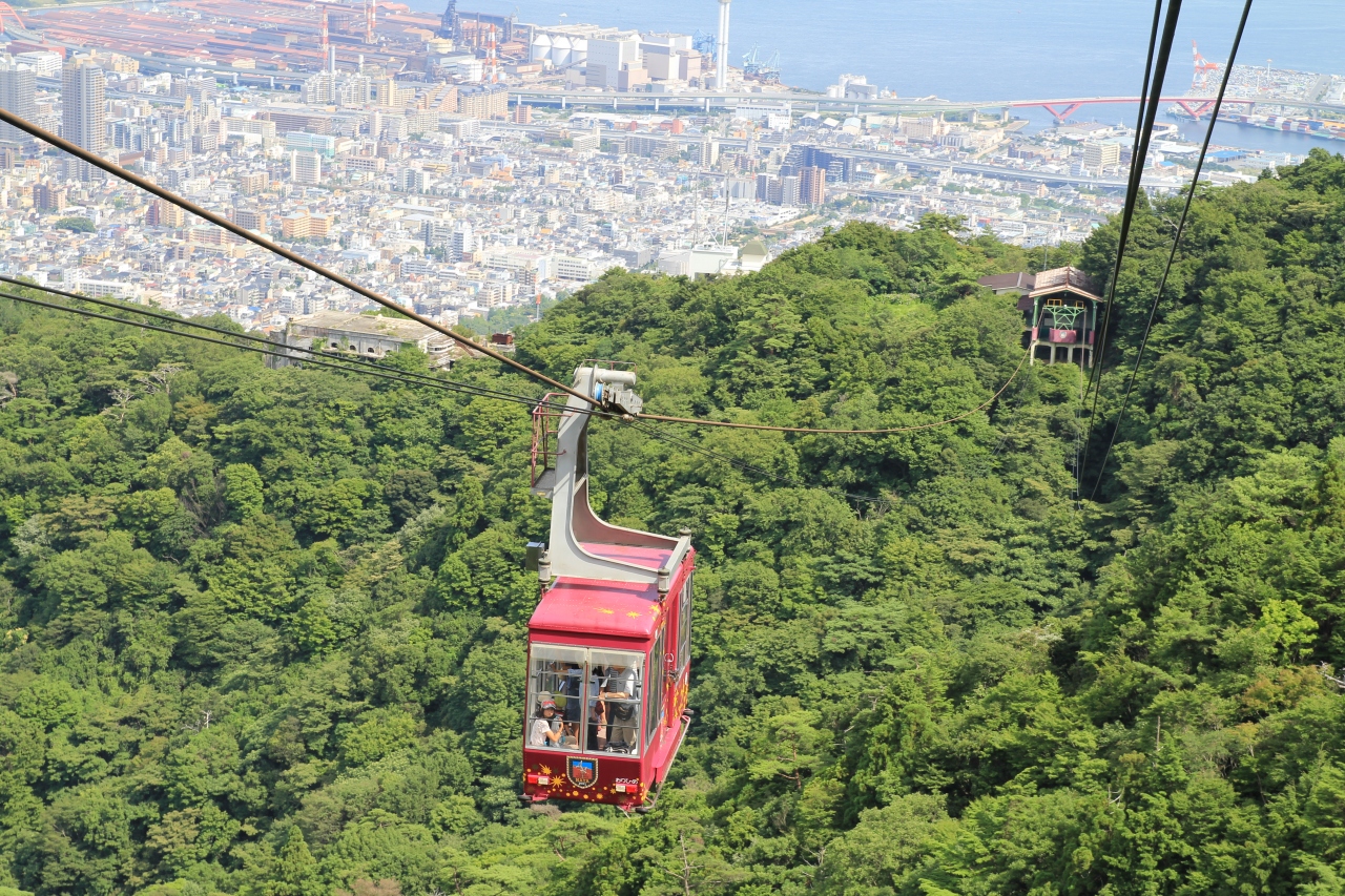 摩耶山登山？ ケーブルカーとロープウェイ！』六甲山・摩耶山周辺(兵庫 