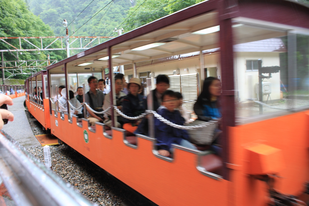 トロッコ 電車 黒部