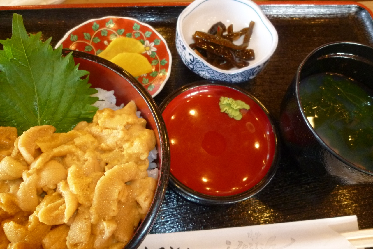 丼 積丹 半島 ウニ