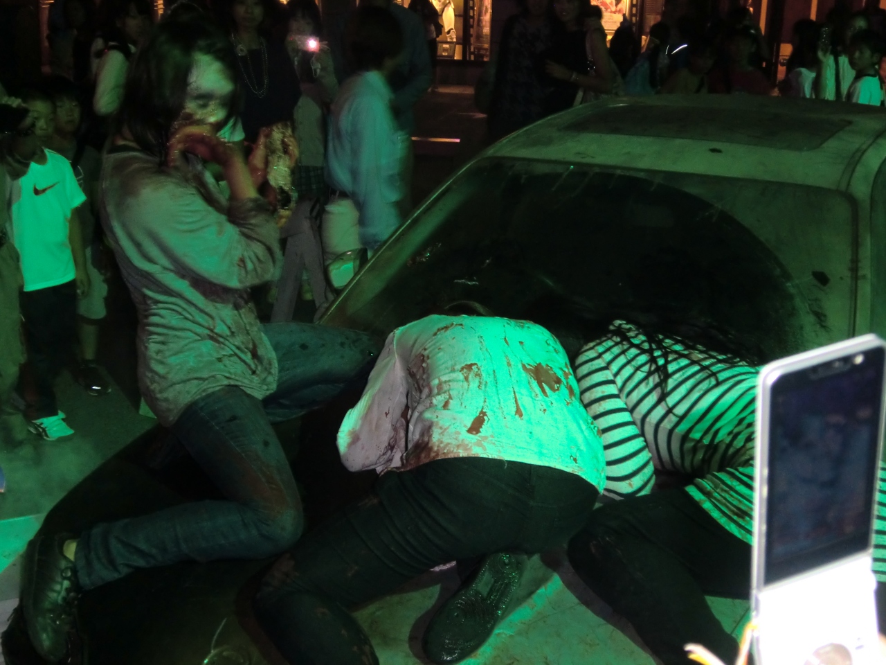 13 9 Usjハロウィーン ホラーナイト ゾンビいっぱい 貞子 大阪ベイエリア 大阪 の旅行記 ブログ By Miri55さん フォートラベル