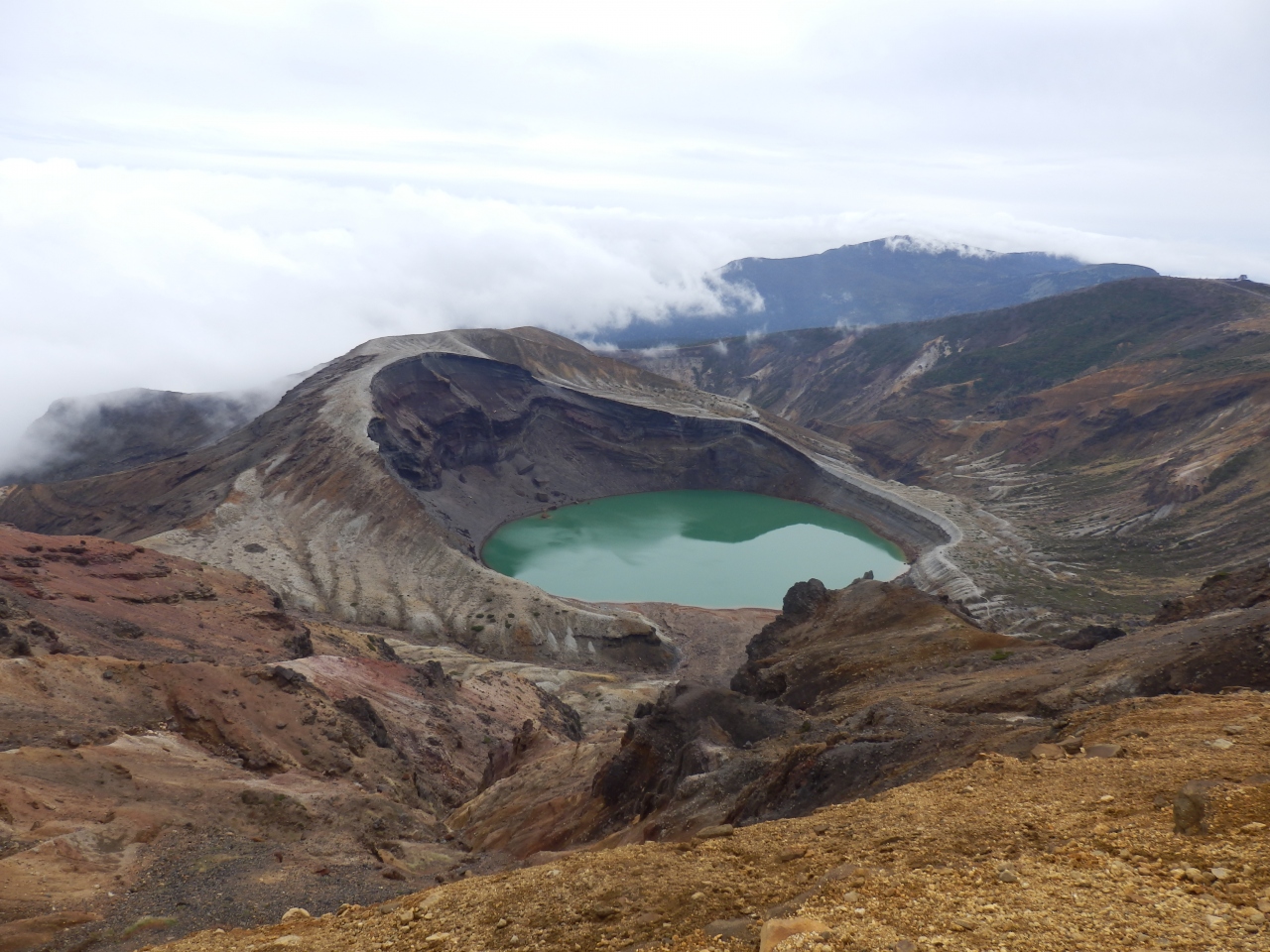 お釜が見れてラッキー 紅葉後の蔵王山 蔵王ロープウェイ 地蔵山 熊野岳 百名山４１座目 蔵王温泉 山形県 の旅行記 ブログ By どりーまーさん フォートラベル