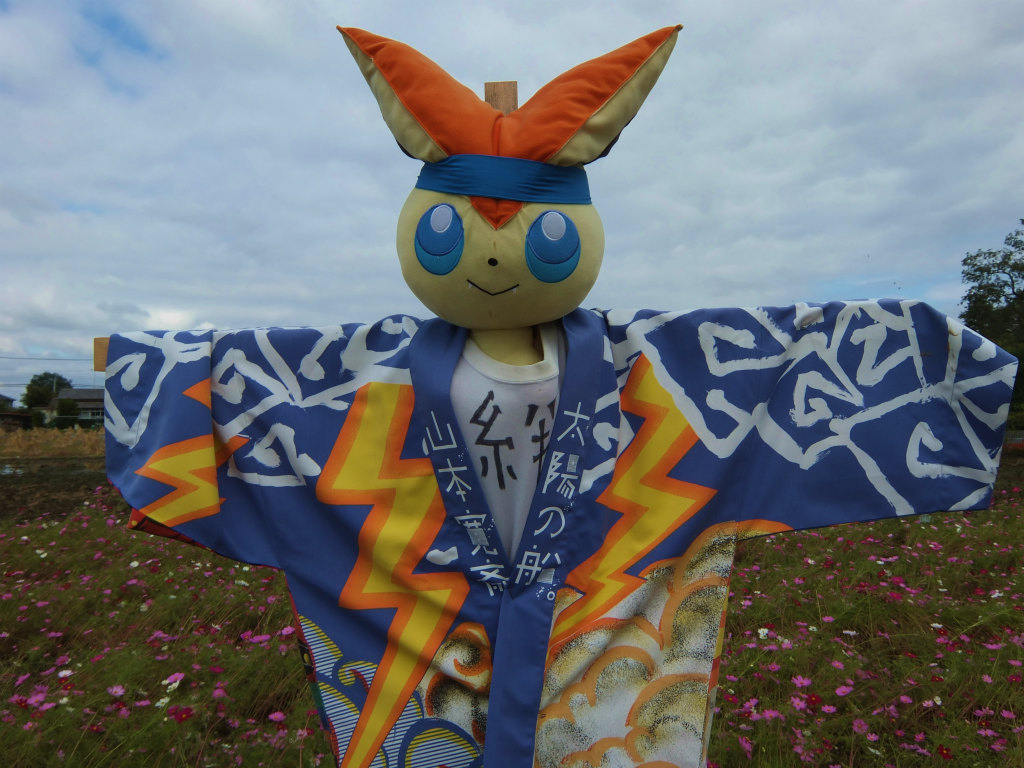 花久の里へ コスモスと案山子 鴻巣 桶川 北本 埼玉県 の旅行記 ブログ By 義臣さん フォートラベル