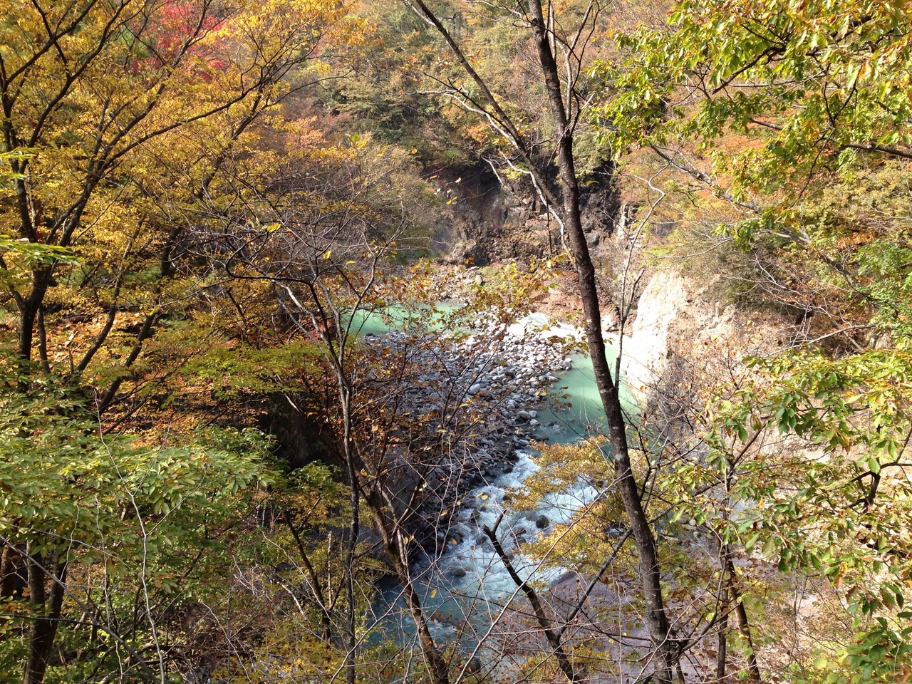 13秋 紅葉の吾妻渓谷散策 川原湯温泉 群馬県 の旅行記 ブログ By Nekochicchi611さん フォートラベル